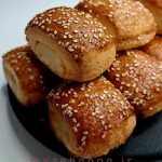 دانمارکی کنجدی و شکری با کرم شیری