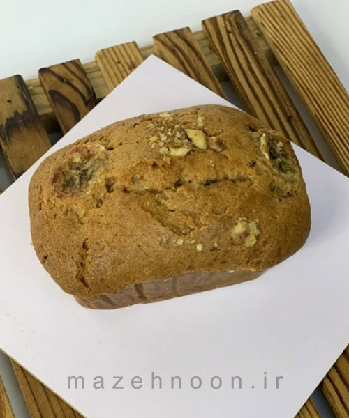 کیک کاپوچینو با موز و گردو