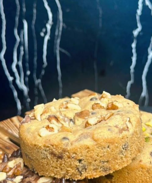 کوکی لوتوس و گردو کافی شاپی