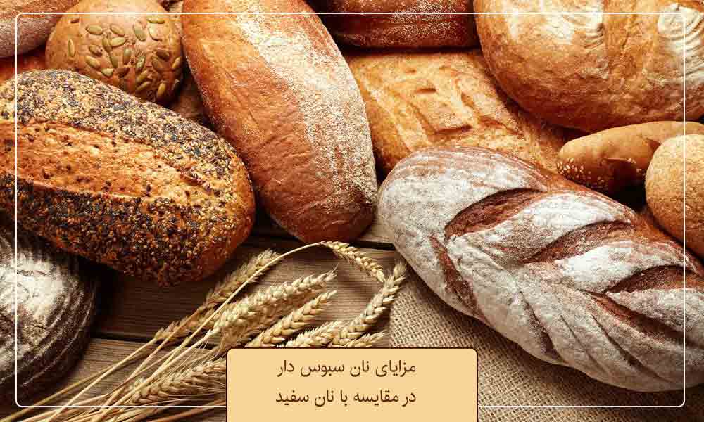 نان سبوس دار