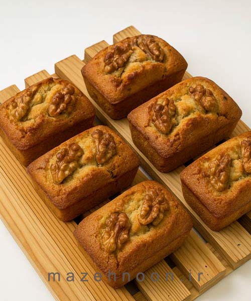 کیک بدون گلوتن رژیمی با مغز گردو