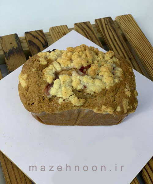 کیک کرامبل توت فرنگی