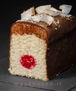 کیک رژیمی شکلات نارگیل