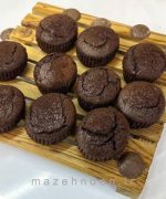 کیک مولتن چاکلت رژیمی