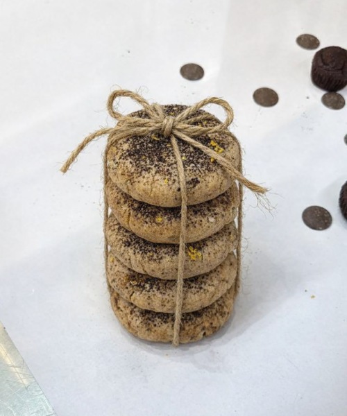 کوکی رژیمی پرتقال شکلاتی